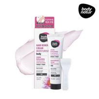 Bodynatur Hair Removal Cream Moisturizing Body Sensitive Skin with Lotus Flower 100ml white