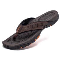 Men's Thong Sandals for Indoor & Outdoor Beachwear 44 black