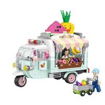 LOZ Fruit Truck Lego suderinamas blokas, mišrios spalvos gray