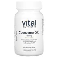 Vital Nutrients, Coenzyme Q10, 100mg, 60 vegetable capsules