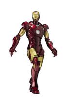 TAMASHII NATIONS Geležinis žmogus Mark 3 155 mm lanksti figūrėlė S.H.Figuarts Apie. ABS&PVC&Diecast black