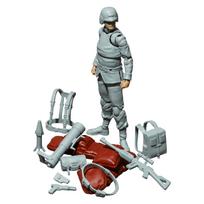 Mobile Suit Gundam Earth Federation Forces General Soldier 02 Action Figure G.M.G.PROFESSIONAL 1/18 gray
