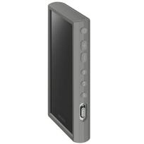 Sony Walkman Genuine Silicone Case for Gray Accessory NW-A300 Series, (CKM-NWA300HC) pilka spalva