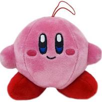 Kirby of the Stars stovintis pliušinis žaislas 11cm, mišrus, populiarūs žaislai korėjiečių vaikams pink