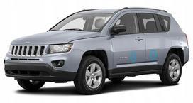 Jeep Compass 2007-2016 - Chromuotos juostelės, chromuotos šoninės durys