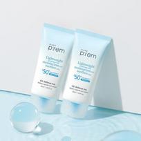 makeprem UV Defense Me Watery Capsule Sun Cream 40mL 1+1 Special Set white