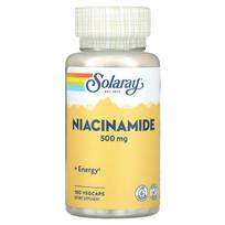 Solaray, Niacinamide, 500 mg, 100 Vegetarian Capsules