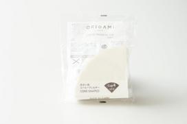 KI ORIGAMI Abaka Kavos Filtrai, 4 Puodelių Talpa, 100 Filtrujų, Kūginė Formos, Pagaminta Japonijoje white