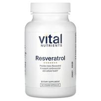 Vital Nutrients, Resveratrol, 60 Veggie Capsules