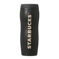 Starbucks graviruotas nerūdijančio plieno butelis matinis juodas FRGMT MYST 355ml aukštas juodas fragmentas Shibuya Hiroshi Fujiwara juoda