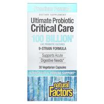Natural Factors, Ultimate Probiotic, Critical Care, 100 billion CFU, 30 veggie capsules