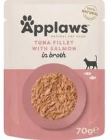 Applaws - Tuno filė su lašiša sultinyje - 70g
