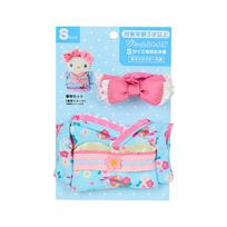 Sanrio Dress-Up Clothes S Kimono Set (Pitatto Friends) Plush Costume 371106 white