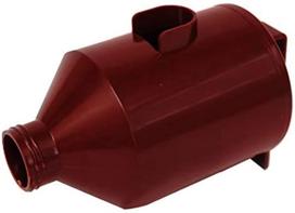 Kalita Nice Cut Mill Receiving Can (Red (with lid)) brown