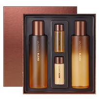 Tony Moly Ultimate Blend Black Propolis 3.3 Watery Glow Toner 140ml + 20ml + Emulsion 140ml + 20ml Set, 1 set black