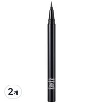 Tony Moly Perfect Eyes Longkini Gel Pen Liner 0.6g, No. 1 Gel Black, 2 pcs. black