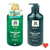 Shampoo Chung-A Deep Cleansing & Cooling Conditioner 550ml 2-piece set black