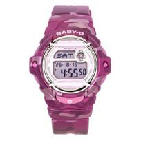 Casio Baby-G Digital Resin Strap Quartz BG-169CM-4 200M Women's Watch rožinė
