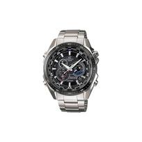 Casio EDIFICE serijos madingas verslo daugialaikis saulės energija maitinamas kvarcinis mechanizmas nerūdijančio plieno apyrankė Japonijos ir Korėjos laikrodis vyriškas laikrodis EQS-500DB-1A1 mėlyna