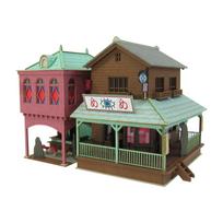 STUDIO GHIBLI Giant Bean Bag Chairs Sankei Miniatuart Kit Studio Ghibli Series Spirited Away Mysterious Scale Paper Craft Town-2 1/150 MK07-05 gray