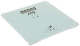 Svarstyklės, kurias galima prijungti prie išmaniojo telefono, suderinamo su Bluetooth BLE žemos specifikacijos A&D (ultra galia) UC-352BLE balta