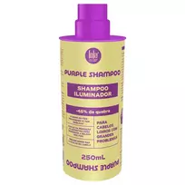 Lola Cosmetics Violetinis plaukų šampūnas neutralizuoja geltonus arba oranžinius atspalvius, 250 ml
