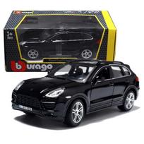 Bburago 1:24 juodas Porsche Cayenne Turbo metalinis modelis black