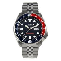 Atnaujintas „Seiko“ automatinis naro 200M jubiliejaus apyrankė SKX009K2 vyriškas laikrodis mėlyna