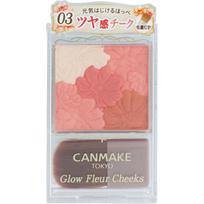 Ida Laboratories CAMMAKE Glow Fleur Blusk 03 Skin Makeup Can Make To use: 1. Use a blush brush to mix the blush part in a circular motion a few times
