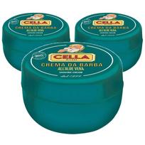 Cella Milano Aloe Vera skutimosi kremas, 3 pakuotės, 150g blue