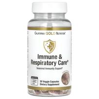 California Gold Nutrition, Immune and Respiratory Care, 30 Veggie Capsules