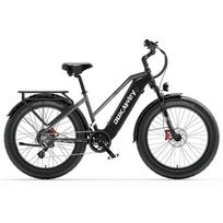 Dukawey DM530PLUS 1000W variklis 26 colių storos padangos 52V 20Ah akumuliatorinis e-kalnų dviratis 52V 1000W 20Ah pilka