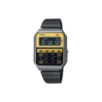 CASIO Unisex Geltonas Laikrodis CA-500WEGG-9BJF Regular Watch Box black