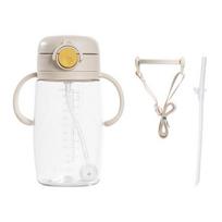 Lalabee Plus Tritan straw cup, ivory, 1 piece, 350ml beige