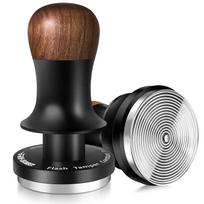 MHW-3BOMBER Coffee Tamper 58.35mm Espresso Tamper Constant Pressure Tamper Sound Feedback Easy to Press Espresso Maker 58mm T6172T black