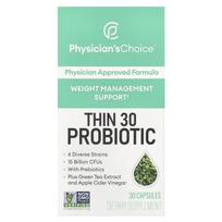 Physician's Choice, Thin 30 Probiotic, 15 Billion CFU, 30 Capsules