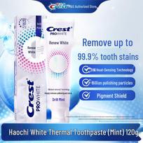 Crest Hot Sense Whitening Toothpaste white