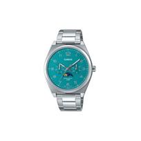 Casio STANDARD series 50 meters waterproof quartz movement stainless steel strap Japanese and Korean watch 40mm men's watch green dial MTP-M300D-3AV žalia
