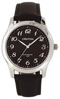 CROTON 3-Hand Watch RT-177M-01 juoda
