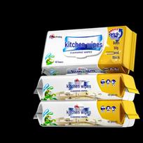 MindActUponMind Gold Edition Kitchen Wet Wipes Gold Edition Kitchen Wet Wipes white