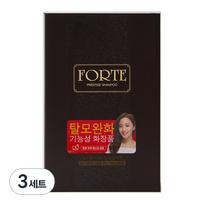 Daenggi Meori Forte Prestige Shampoo Liquid 500ml + 145ml, 3 sets black
