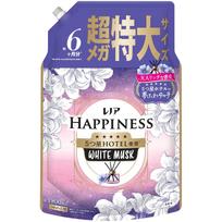 Lenor HappinessLarge Capacity5-Star Hotel Dream Soft Touch Fabric Softener White Musk Scent Refill 1900mL beige