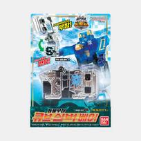 [Bandai] Power Rangers Animal Force Cube Silver Bear Action Figure blue