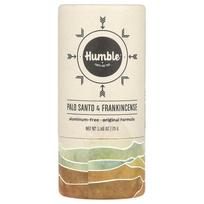 Humble Brands, Aluminum-Free Deodorant, Palo Santo and Frankincense, 2.65 oz (75 g) white
