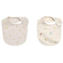 With Organic bib 2-piece set 38, korean baby products white