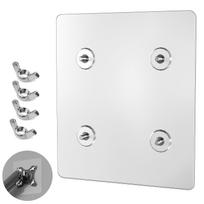 Monitoriaus tvirtinimo adapteris 75x75 mm VESA adapteris be skylių 17 19 20 22 colių monitoriui Keliamoji galia Ne VESA - 17.3 18.5 1-5KG white