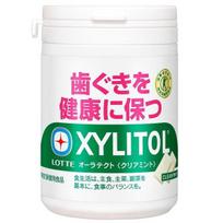 LOTTE Lotte Xylitol Oralactect Gum Clear Mint Slim Bottle 125gFood for Specified Health Use that Food for Specified Health Use that keeps gums healt 1
