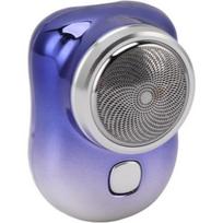Headerbs Body Trimmer Shaver Beard Hair Removal Mini 3W Pocket Size USB Interface Low Noise Dry Wet 6600RPM, 1 Piece gray