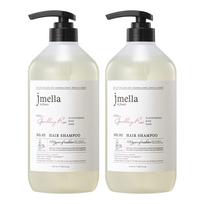 J.Mella in France Sparkling Rose Hair Shampoo Floral Scent, 2 pcs, 1L white
