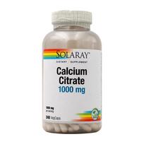 Kalcio citratas 1000 mg, 240 augalinių kapsulių